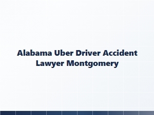 Alabama Rideshare Accident Lawyer in Montgomery