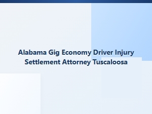 Tuscaloosa Rideshare Injury Settlement Attorney